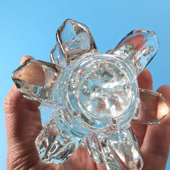 Vintage Clear glass Christmas tree home decor - Picture 5 of 7